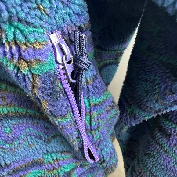 Vintage Columbia 90s Style Glacial Zip Fleece Jacket - Picture 6 of 15